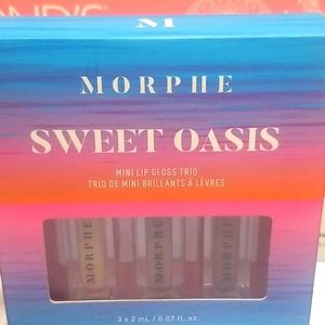 Morphe sweet oasis mini lip gloss trio